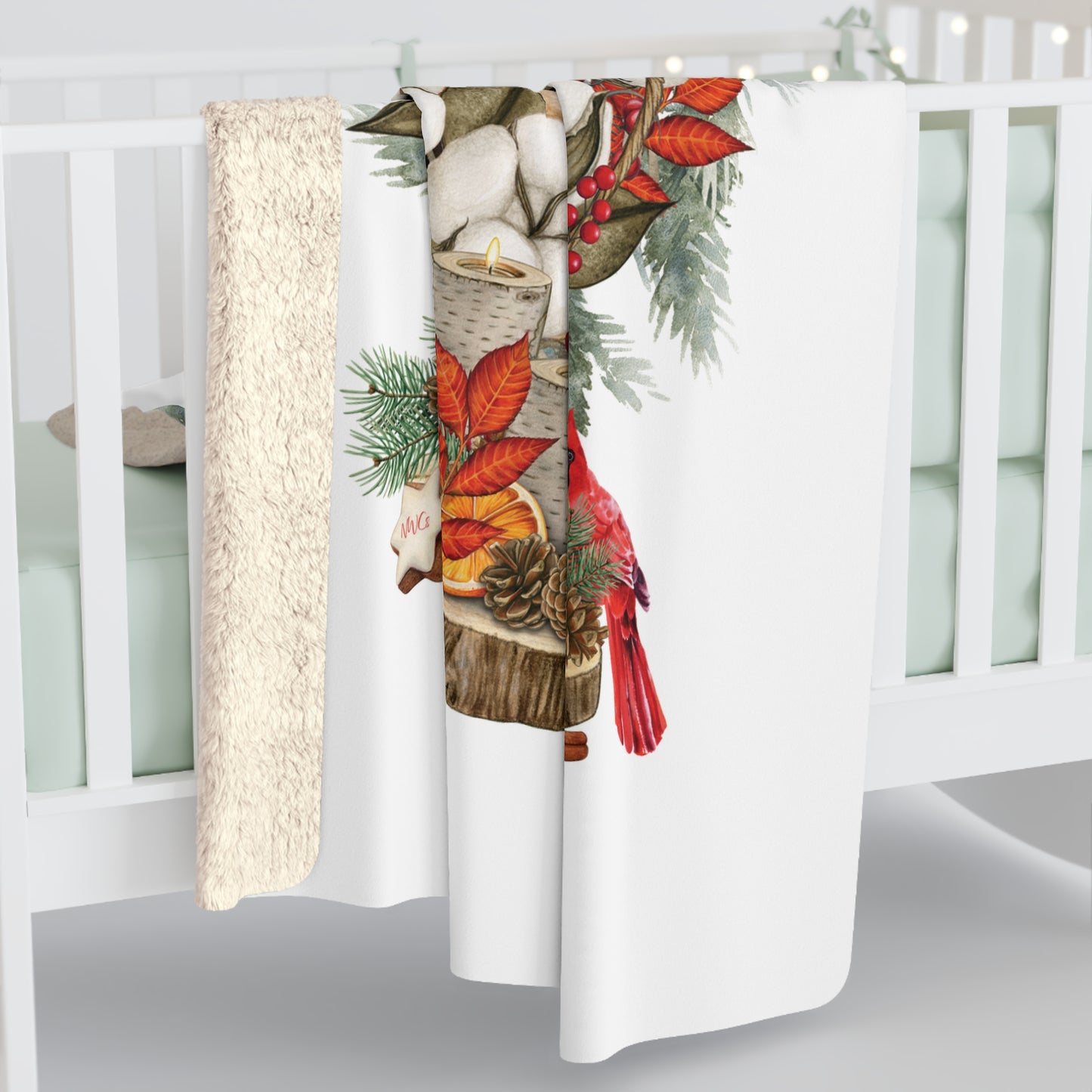 Weary in Well Doing - Harvest Winter Sherpa Fleece Blanket