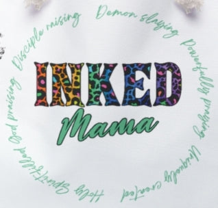 Inked Mama - Cheetah Print Weekender Tote Bag