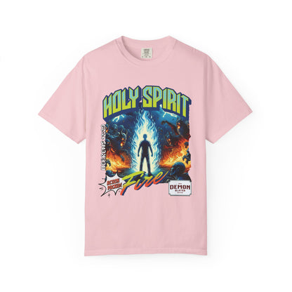 Holy Spirit Fire - Vintage Comic Book Christian Tee