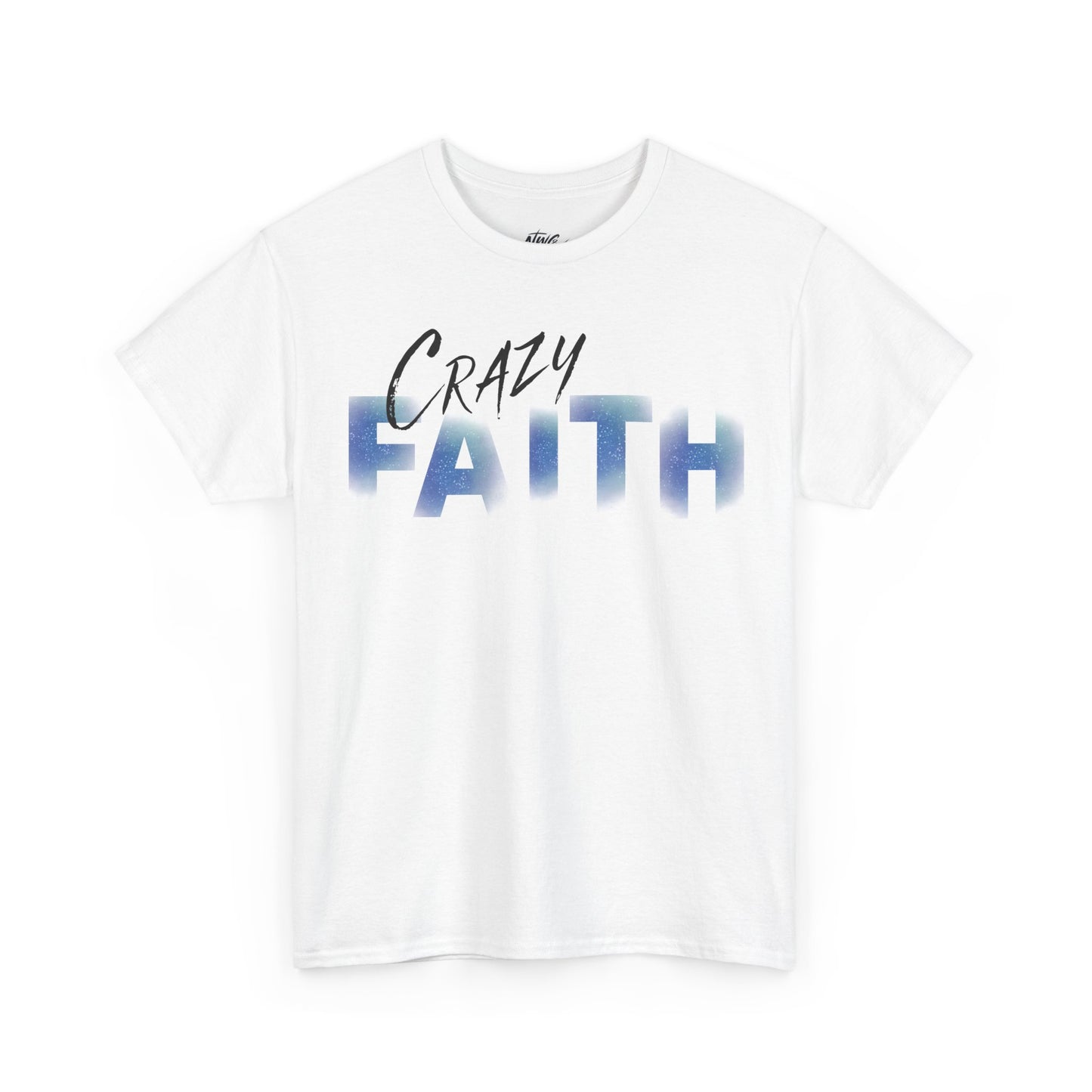 Crazy Faith - Galaxy Print Christian Tee