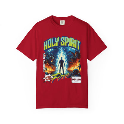 Holy Spirit Fire - Vintage Comic Book Christian Tee