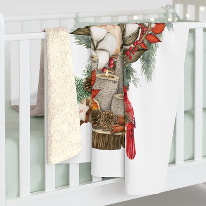 Weary in Well Doing - Harvest Winter Sherpa Fleece Blanket