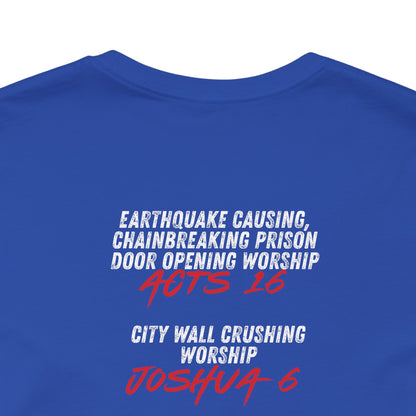 Worship is Warfare - Scripture Prayer Invitation Tee