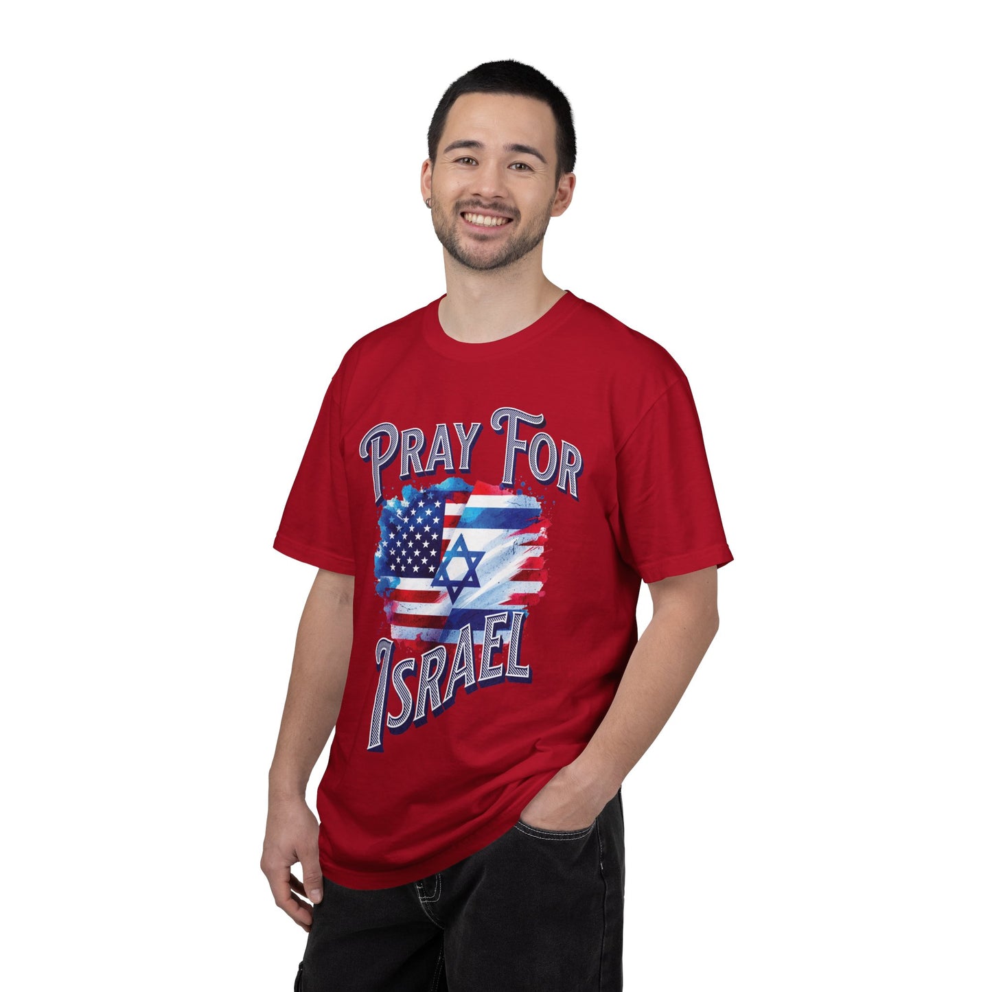 Pray for Israel - Scripture Support Christian Tee