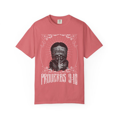 Wisdom - Proverbs 9:10 Christian Graphic T-Shirt
