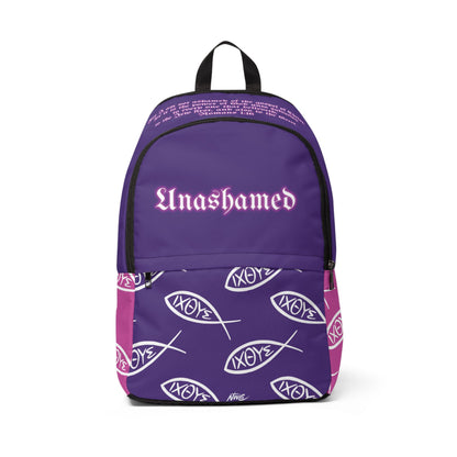 Unashamed Fisher of Men - Tri Color Backpack
