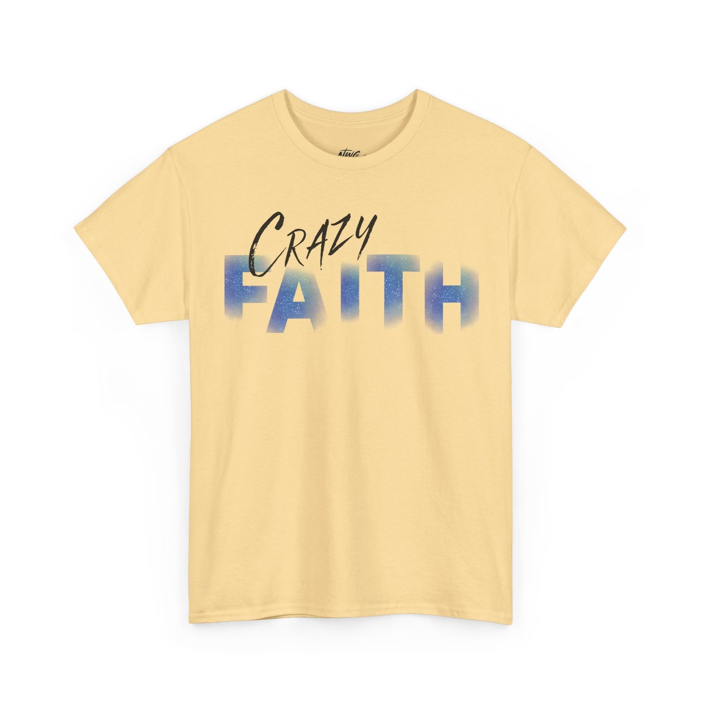 Crazy Faith - Galaxy Print Christian Tee