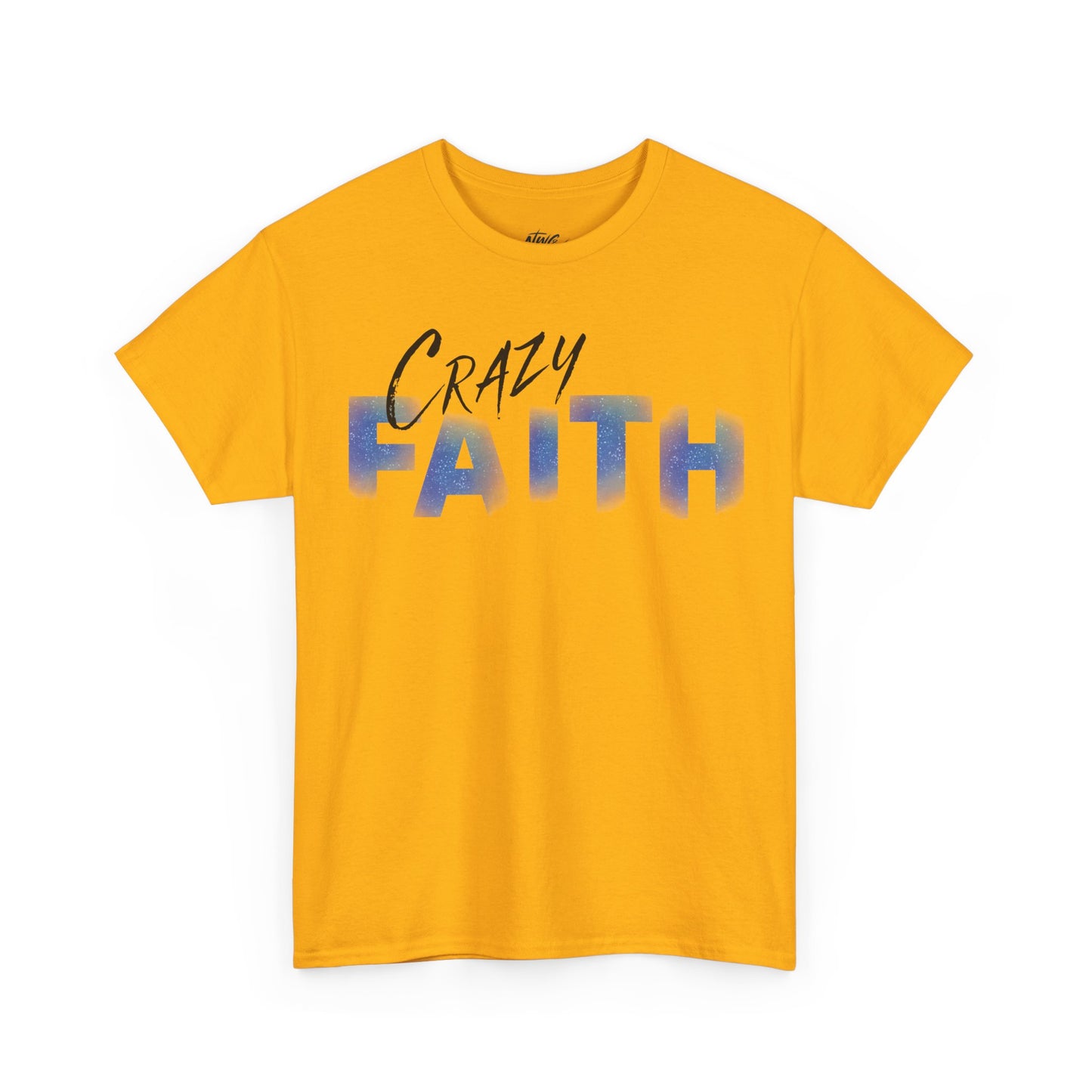 Crazy Faith - Galaxy Print Christian Tee