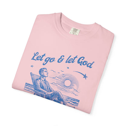 Let Go & Let God - Vintage Beach Faith Tee