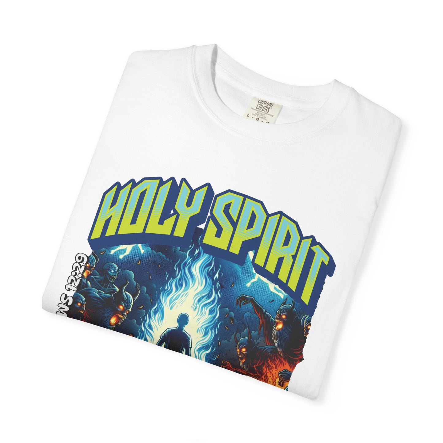 Holy Spirit Fire - Vintage Comic Book Christian Tee