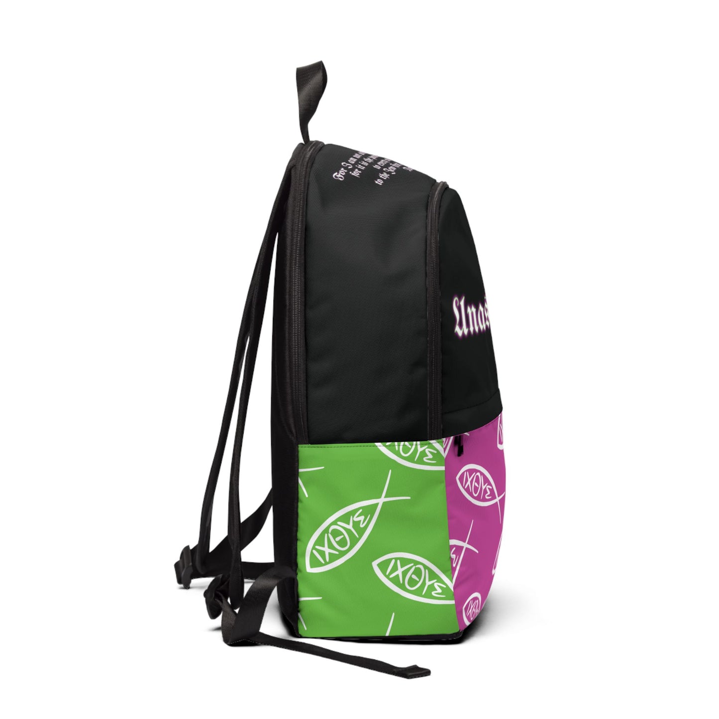 Unashamed Fisher of Men - Tri Color Backpack