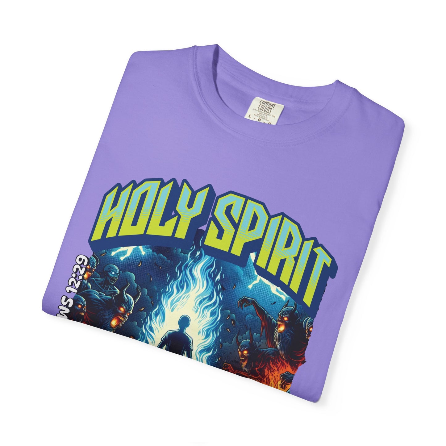 Holy Spirit Fire - Vintage Comic Book Christian Tee