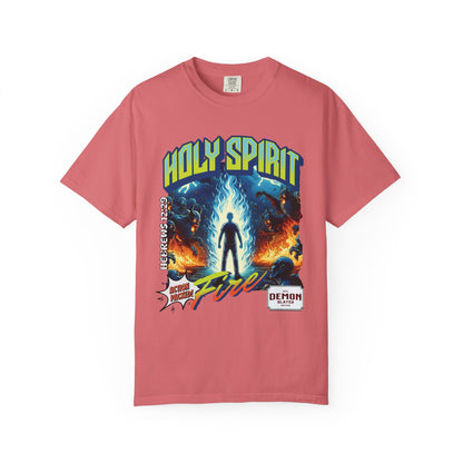 Holy Spirit Fire - Vintage Comic Book Christian Tee