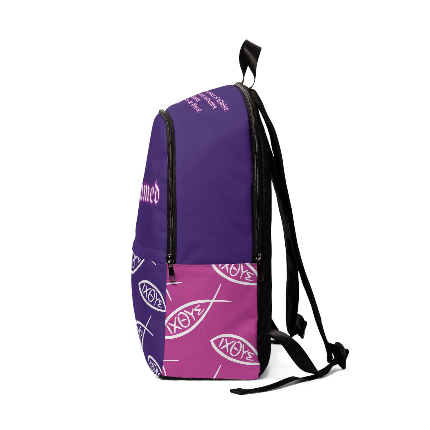 Unashamed Fisher of Men - Tri Color Backpack