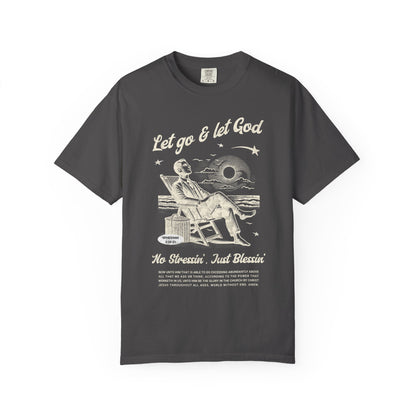 Let Go & Let God - Vintage Beach Faith Tee
