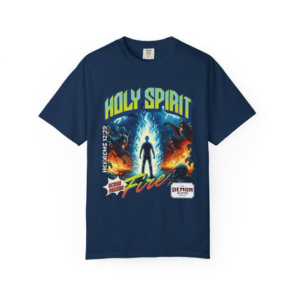 Holy Spirit Fire - Vintage Comic Book Christian Tee