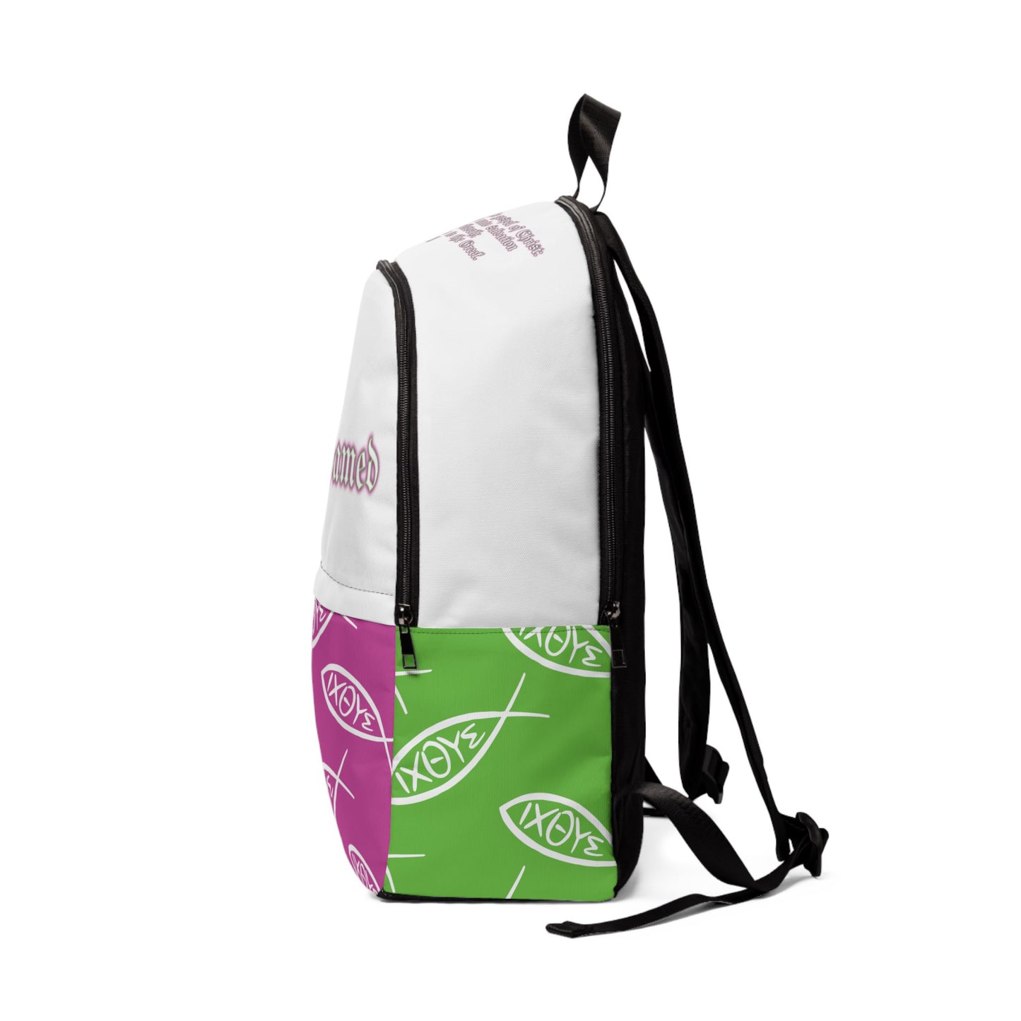 Unashamed Fisher of Men - Tri Color Backpack
