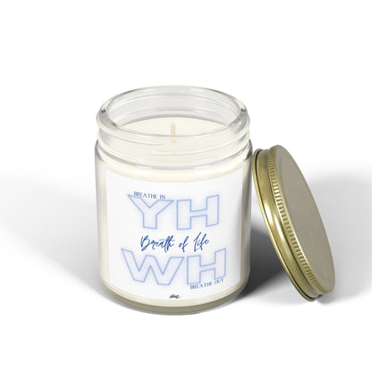 Breathe - YHWH Coconut Apricot Wax Candle (4oz, 9oz)