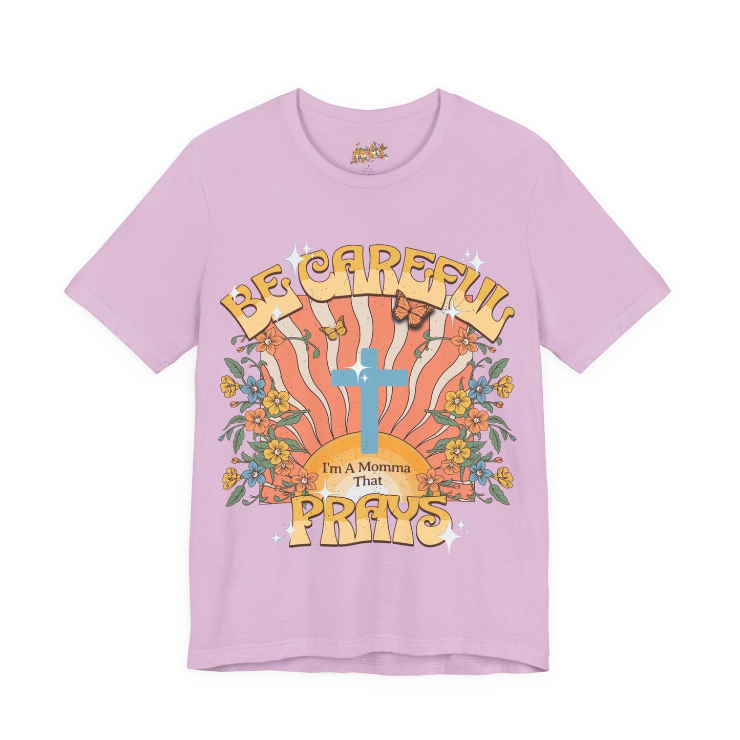 Momma That Prays -Groovy Tee