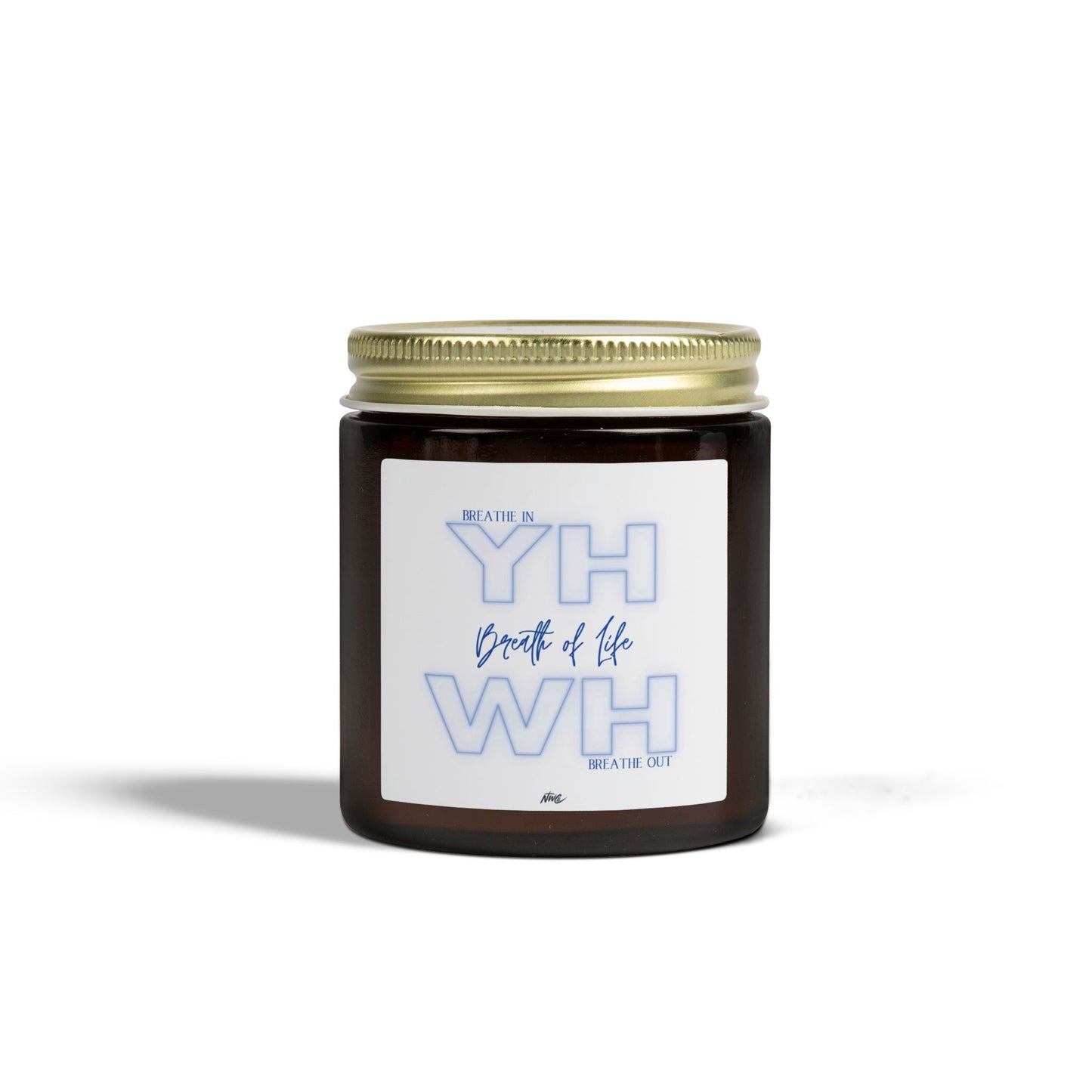 Breathe - YHWH Coconut Apricot Wax Candle (4oz, 9oz)