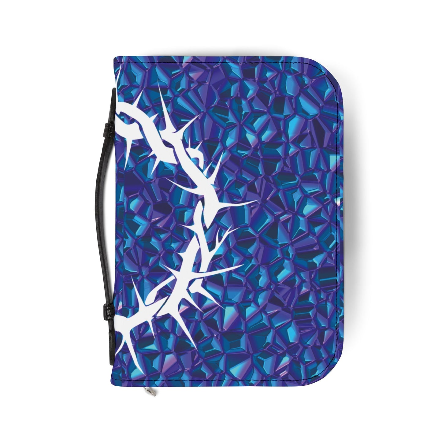 Vibrant Jewel & Crown Bible Cover