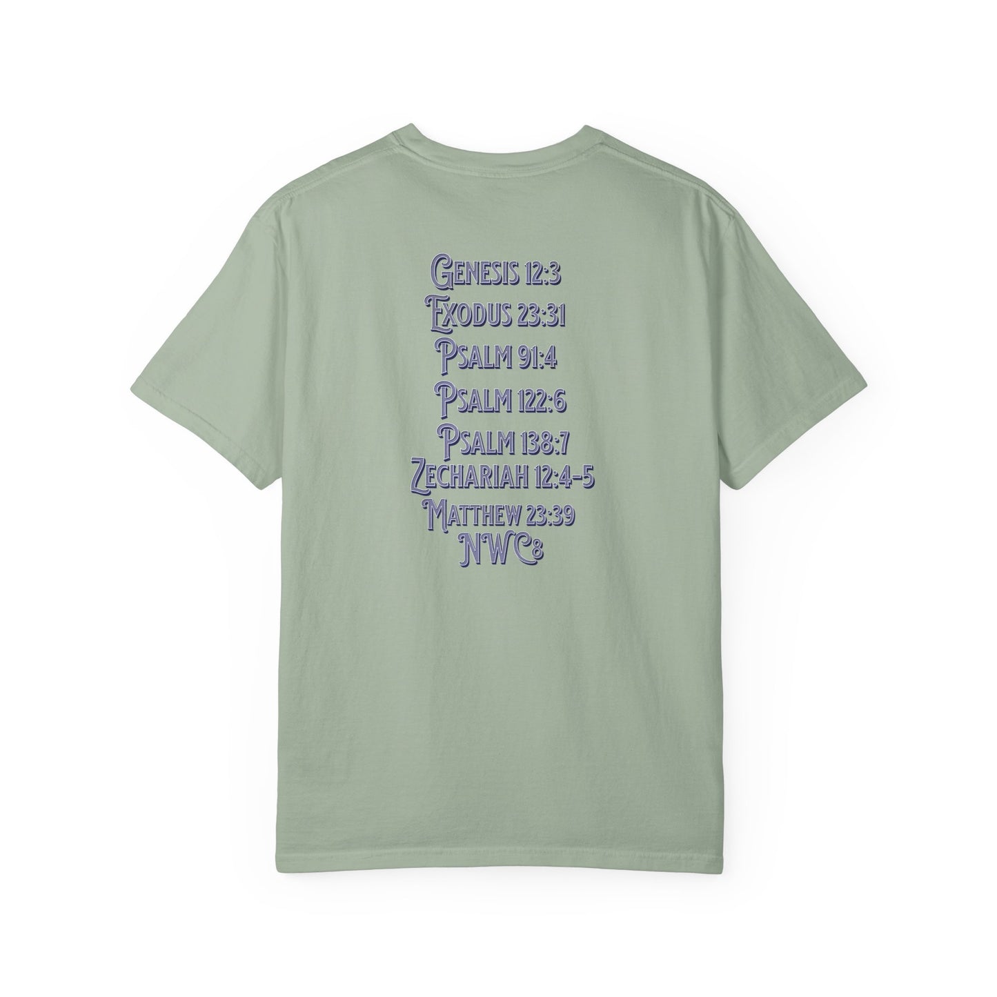 Pray for Israel - Scripture Support Christian Tee
