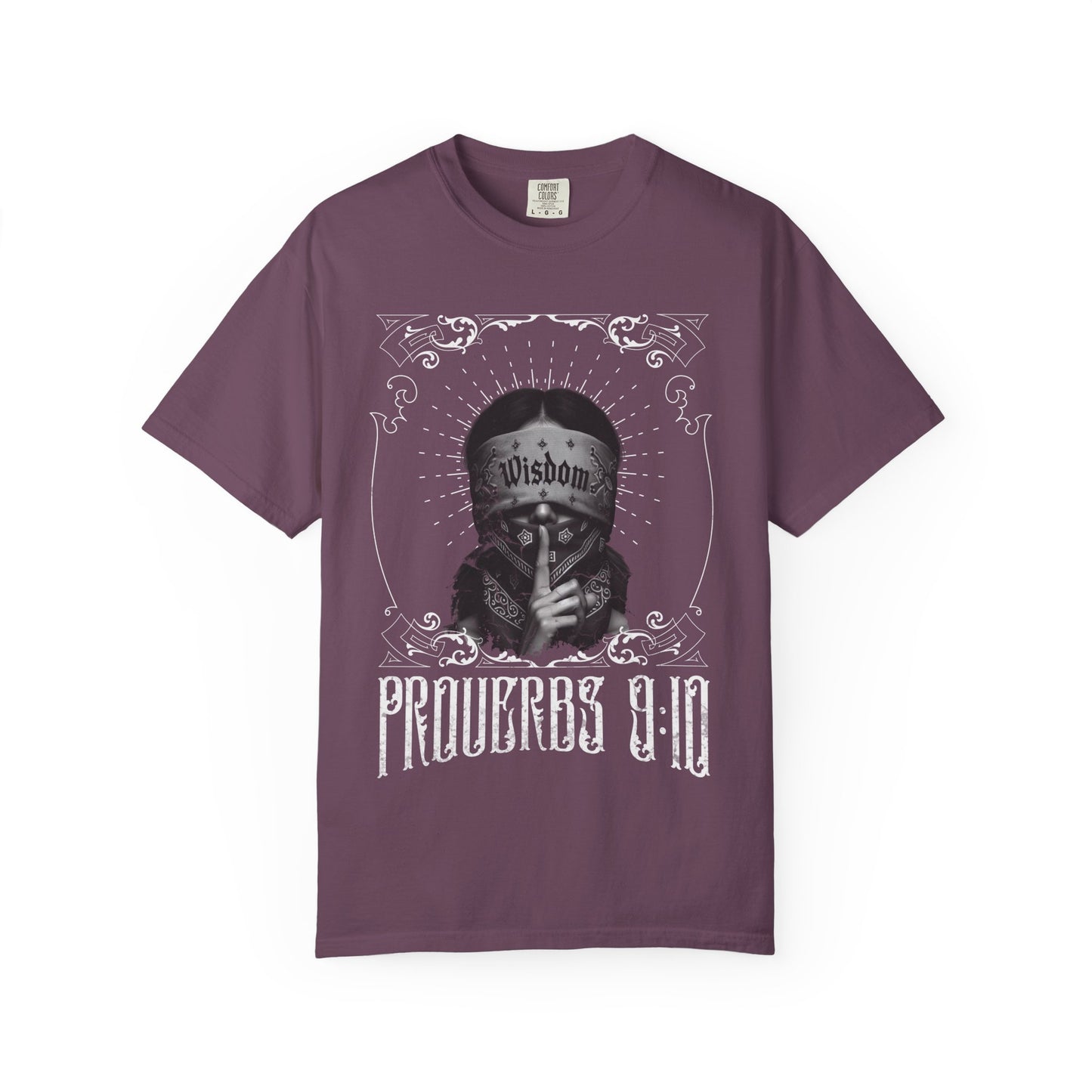 Wisdom - Proverbs 9:10 Christian Graphic T-Shirt