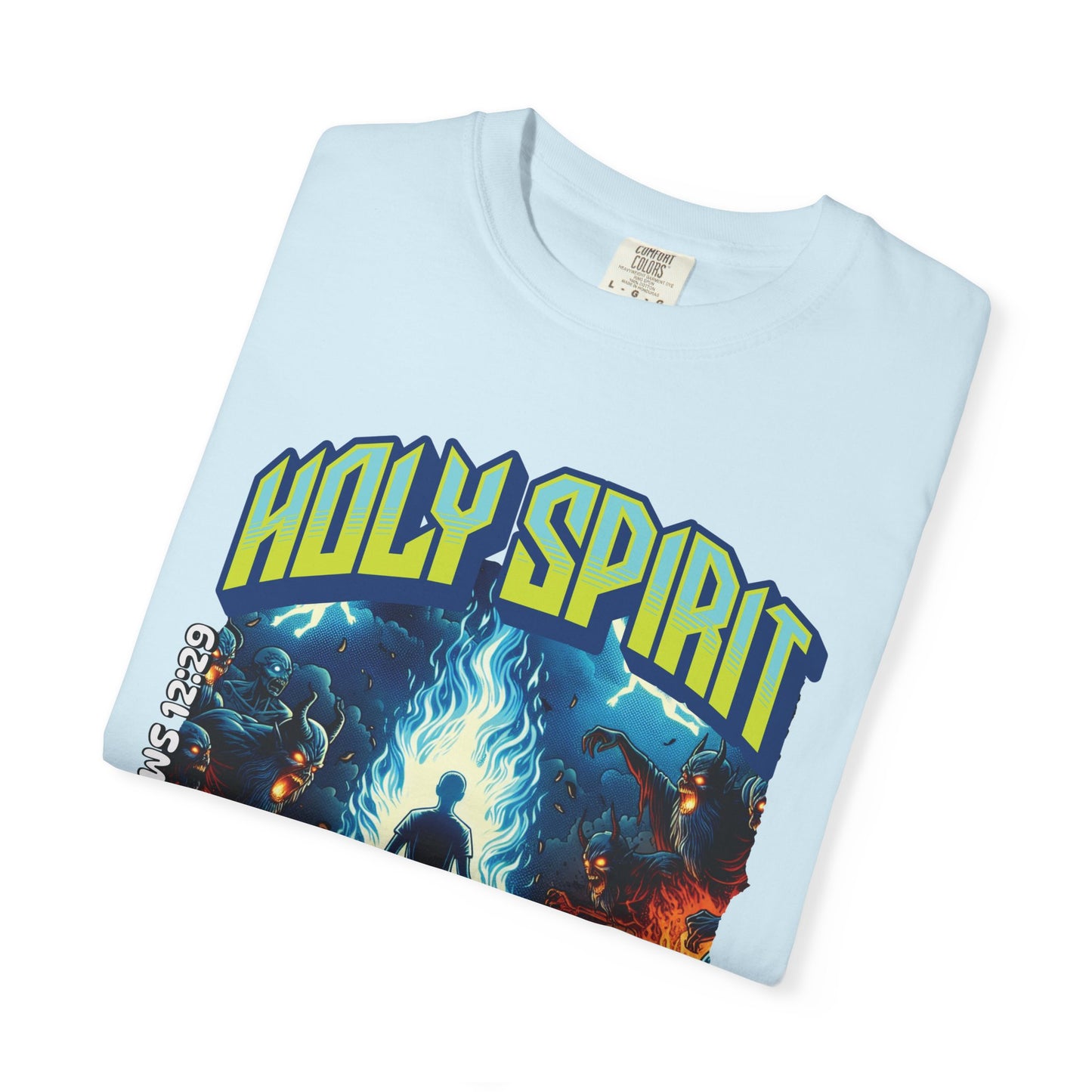 Holy Spirit Fire - Vintage Comic Book Christian Tee