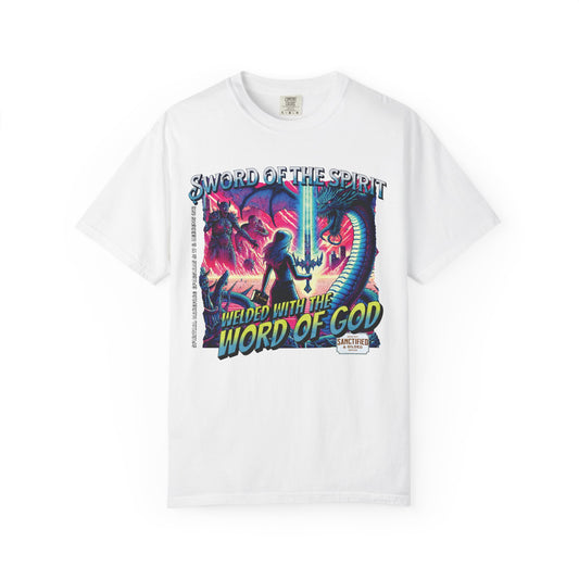 Sword of the Spirit - Vintage Comic Book Christian Tee