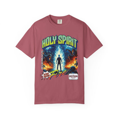Holy Spirit Fire - Vintage Comic Book Christian Tee