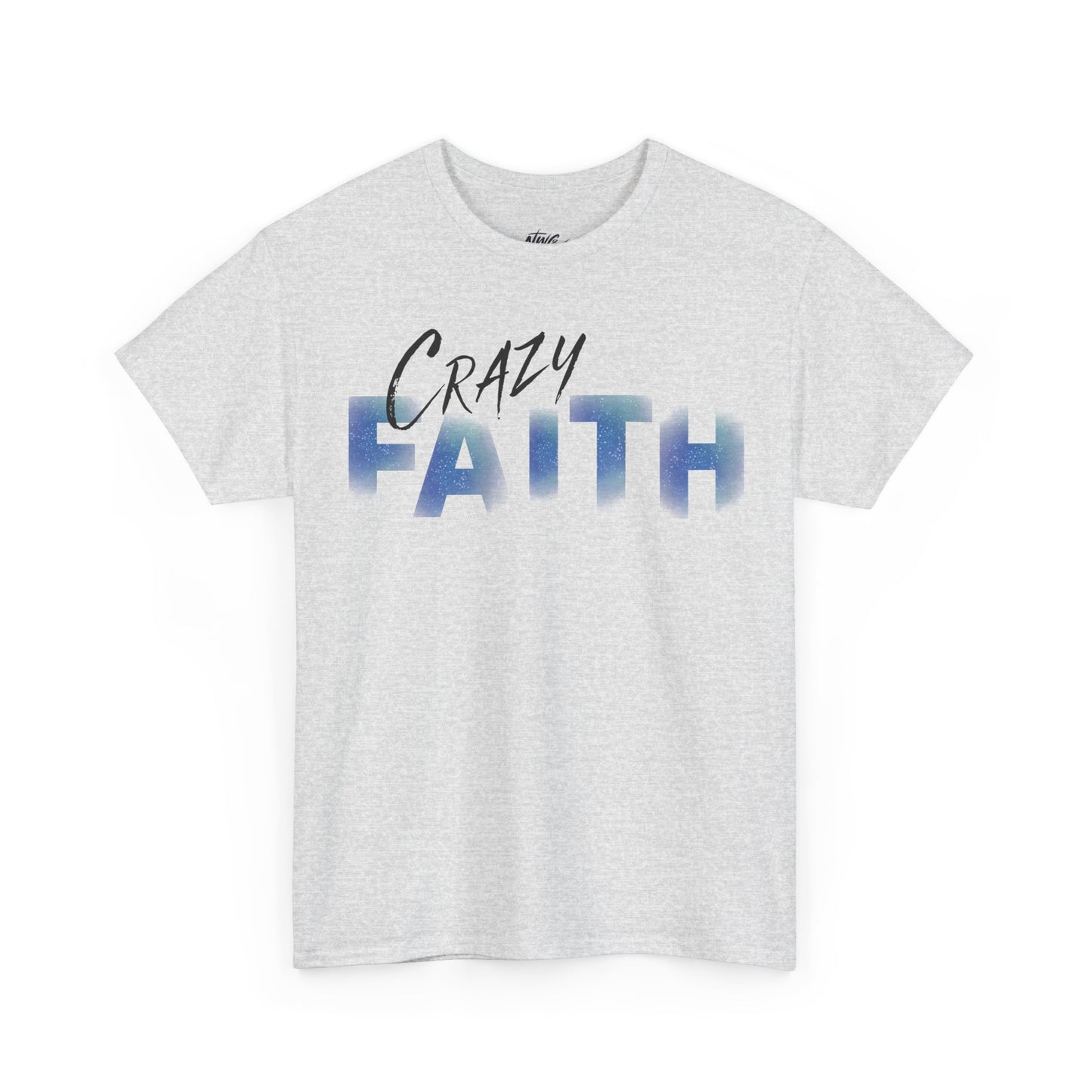 Crazy Faith - Galaxy Print Christian Tee