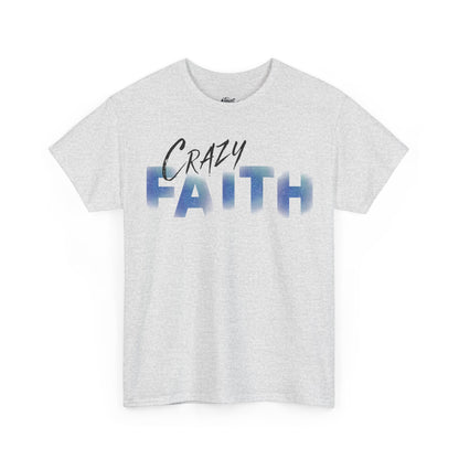 Crazy Faith - Galaxy Print Christian Tee