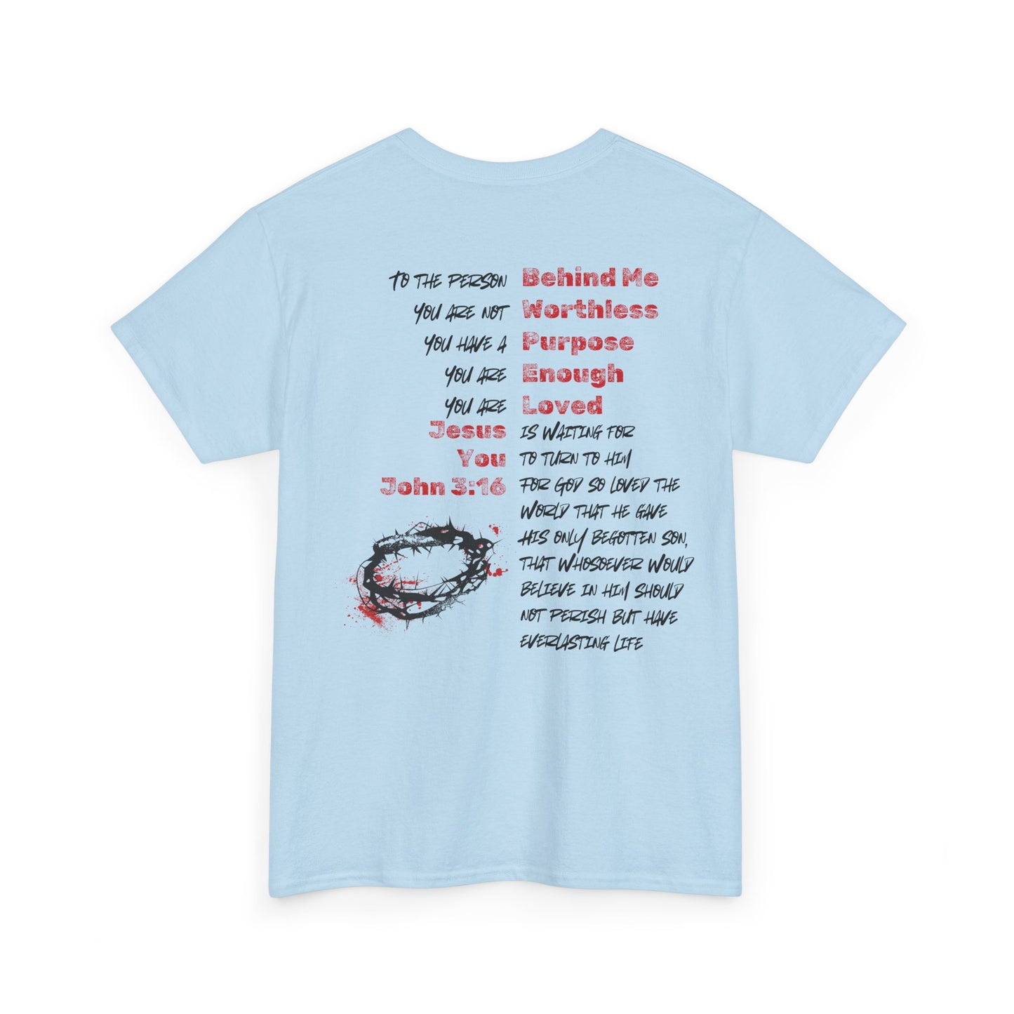 John 3:16 - God's Love Encouragement Tee