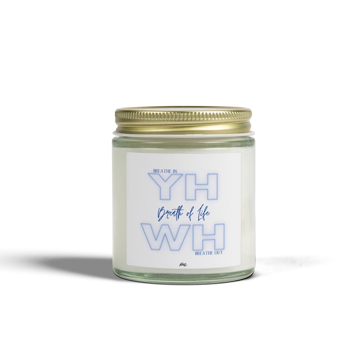 Breathe - YHWH Coconut Apricot Wax Candle (4oz, 9oz)