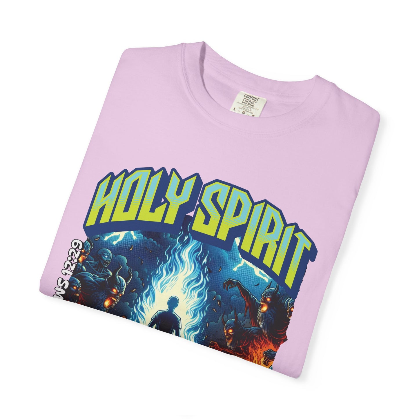 Holy Spirit Fire - Vintage Comic Book Christian Tee