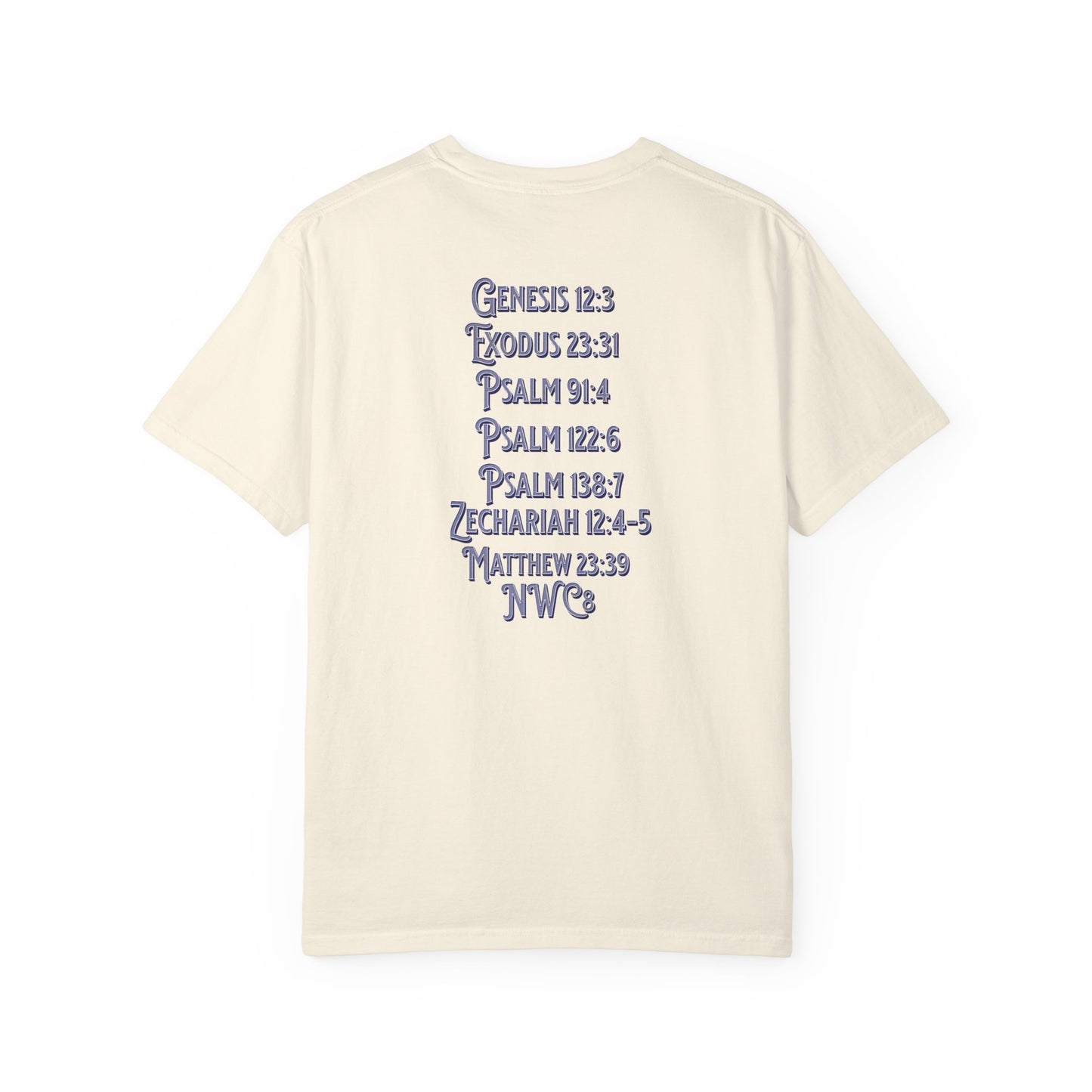 Pray for Israel - Scripture Support Christian Tee