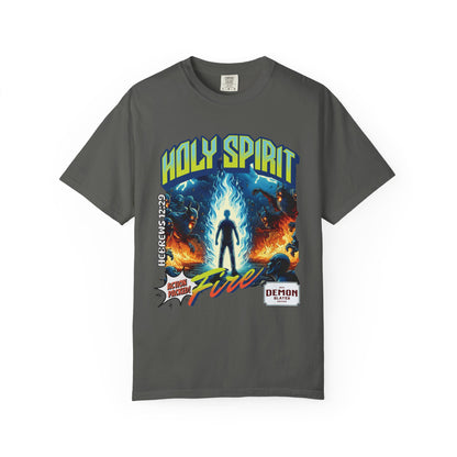 Holy Spirit Fire - Vintage Comic Book Christian Tee