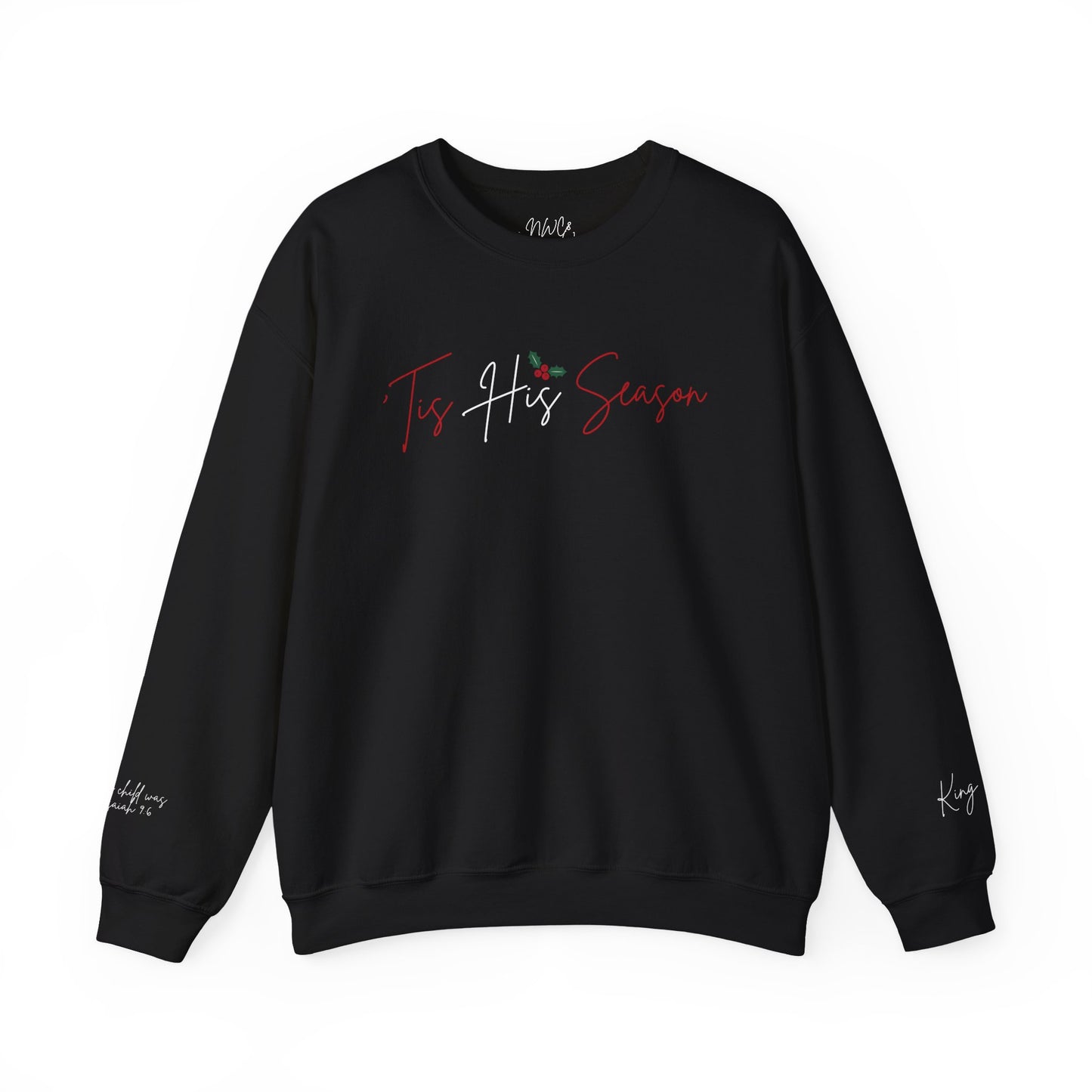 'Tis His Season Crewneck Sweatshirt
