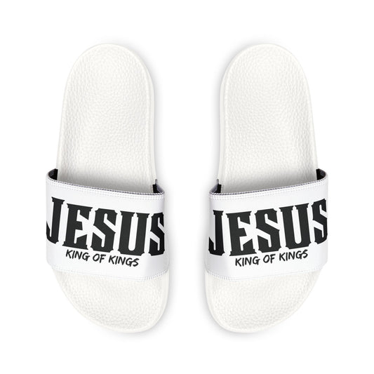 Jesus King of Kings - Christian Slides Sandals