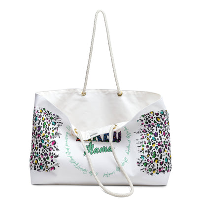 Inked Mama - Cheetah Print Weekender Tote Bag