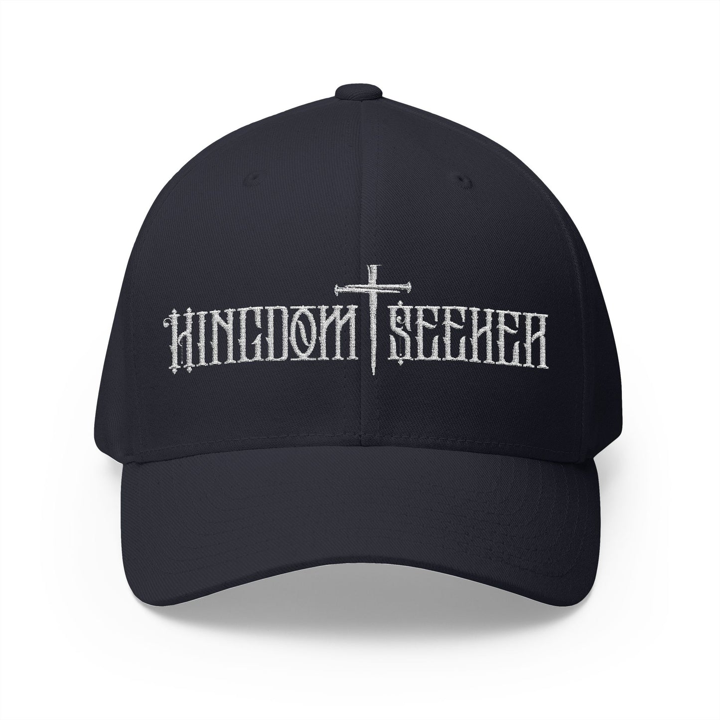 Embroidered Kingdom Seeker Cross and Nails Hat
