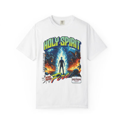 Holy Spirit Fire - Vintage Comic Book Christian Tee