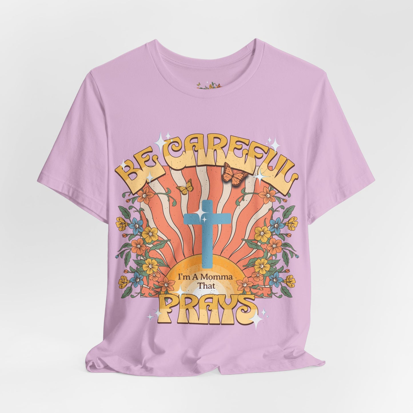 Momma That Prays -Groovy Tee