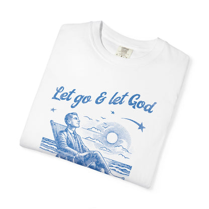 Let Go & Let God - Vintage Beach Faith Tee