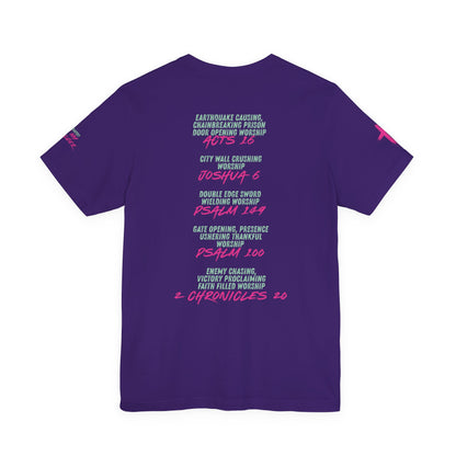 Worship is Warfare - Scripture Prayer Invitation Tee