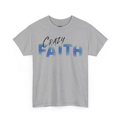 Crazy Faith - Galaxy Print Christian Tee