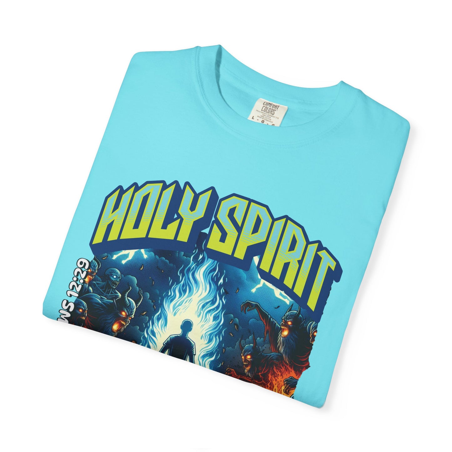 Holy Spirit Fire - Vintage Comic Book Christian Tee