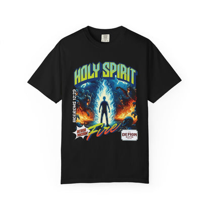 Holy Spirit Fire - Vintage Comic Book Christian Tee