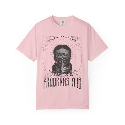 Wisdom - Proverbs 9:10 Christian Graphic T-Shirt