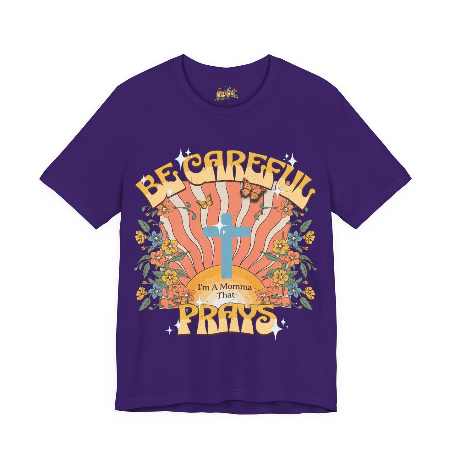 Momma That Prays -Groovy Tee